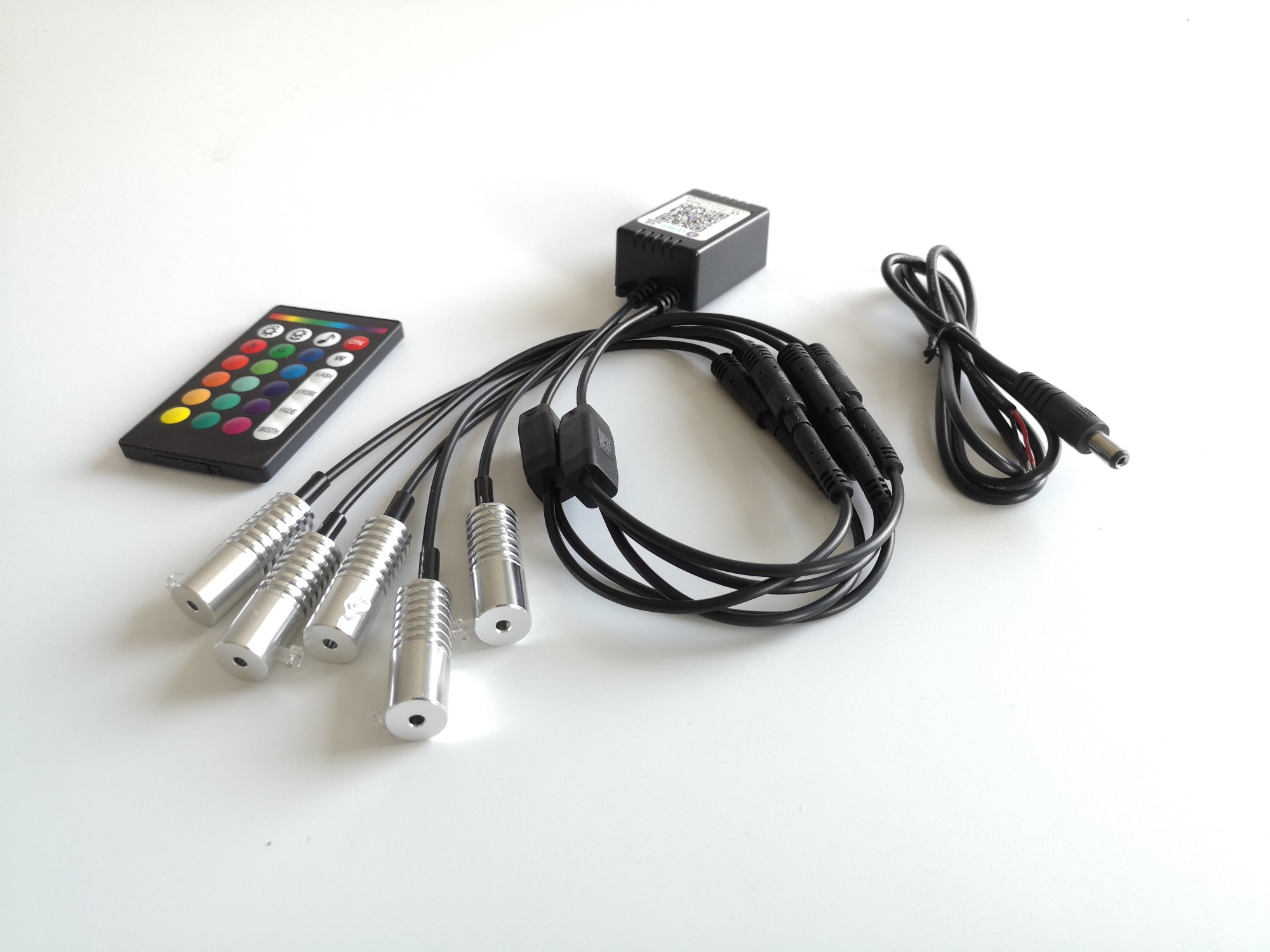 Bluetooth App Controlled LED RGB Fiber Optic illuminator,RGB Fiber