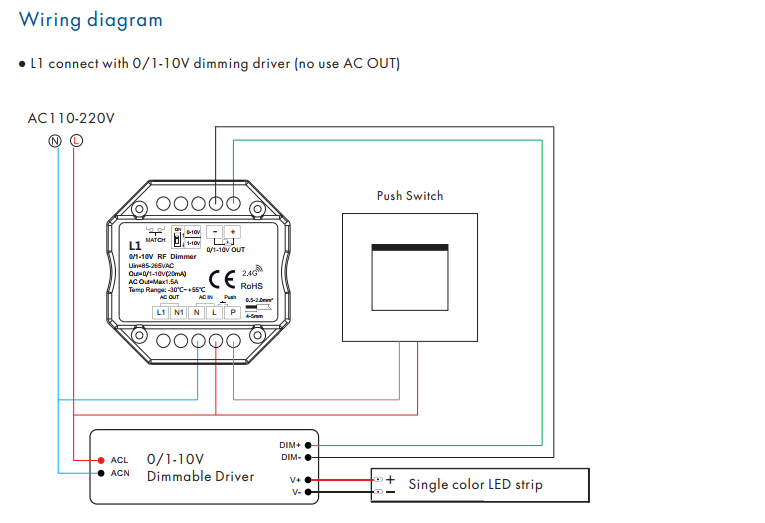 0 10V Dimmer Switch Wiring Diagram - Database - Wiring Diagram Sample